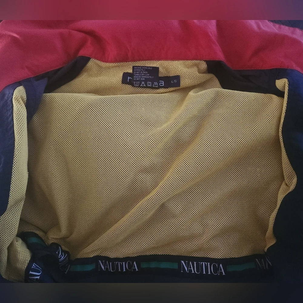 Men's XL 1990's Vintage‎ Nautica Coat With Pockets